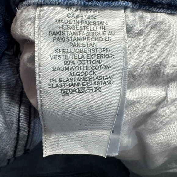 True Religion Mens Sz 32 Geno Relaxed Slim Fit Blue Denim Distressed Jean Shorts - Picture 3 of 6